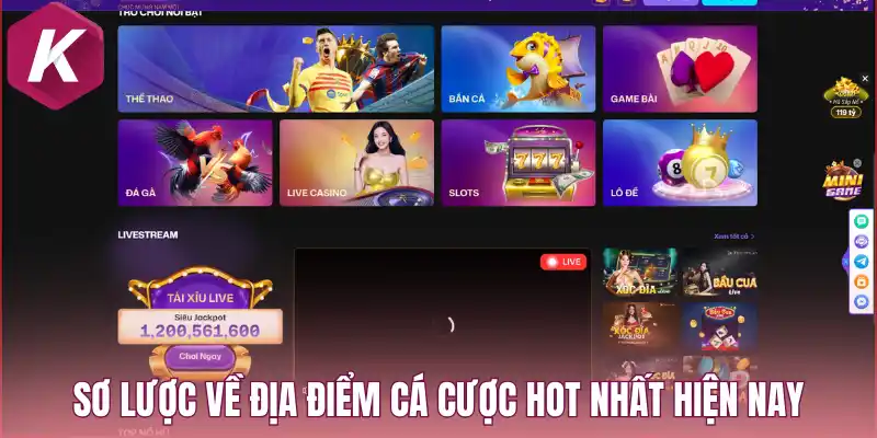 Sơ lược về địa điểm cá cược hot nhất hiện nay